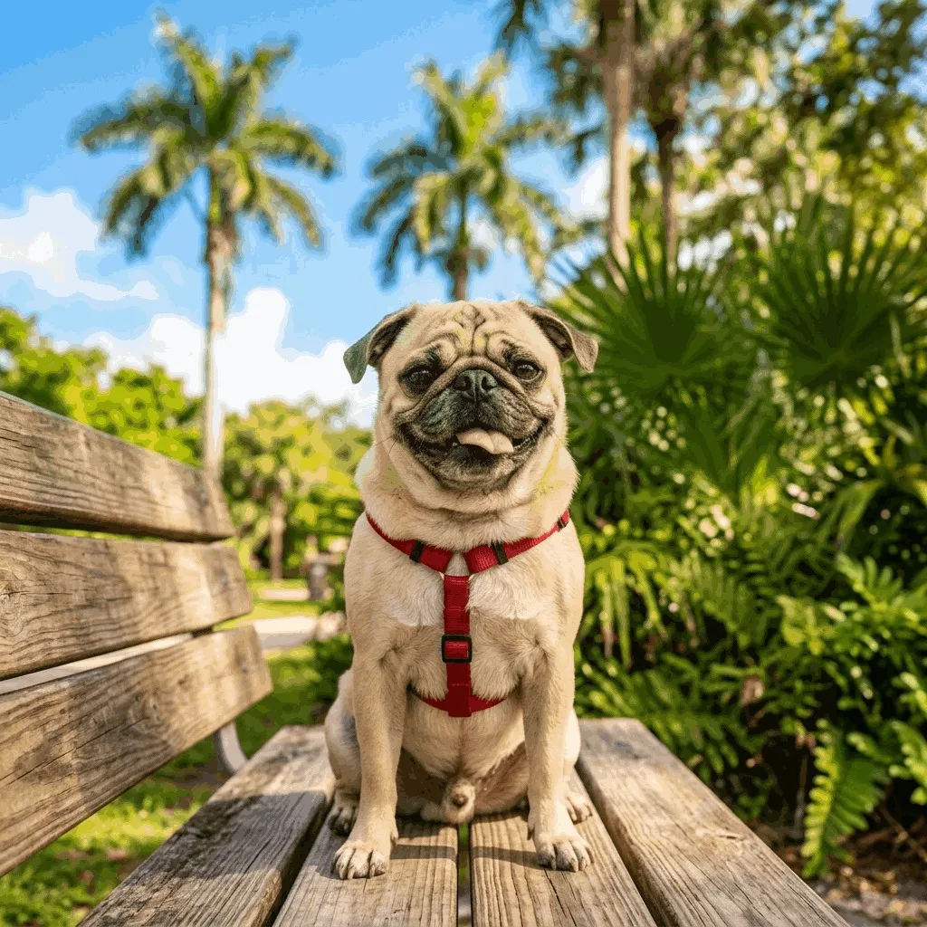 A frame from a dogoboca park session