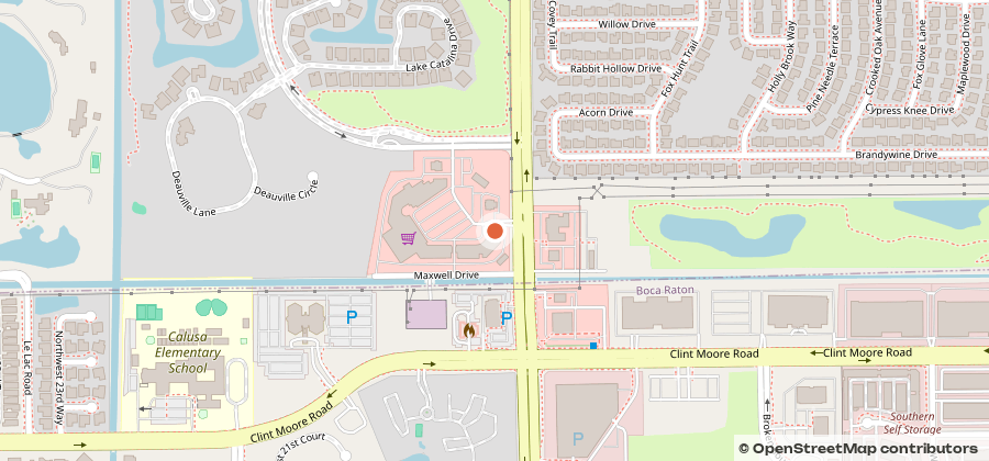 Map showing 5030 Champion Blvd, Suite G9, Boca Raton, FL 33496